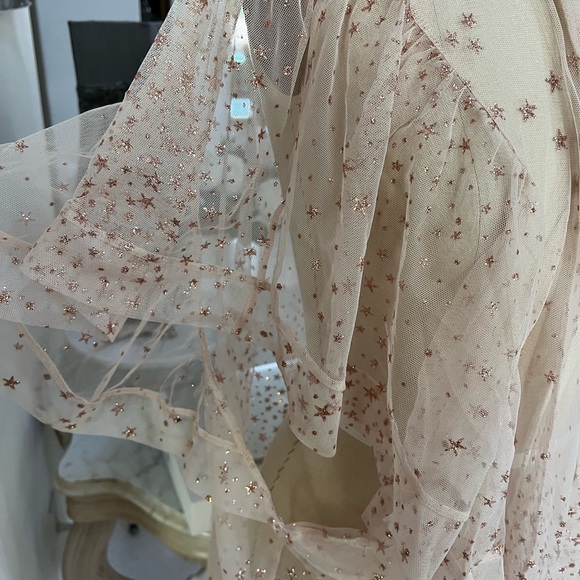 Victoria secret sheet robe or duster with stars - Picture 3 of 5